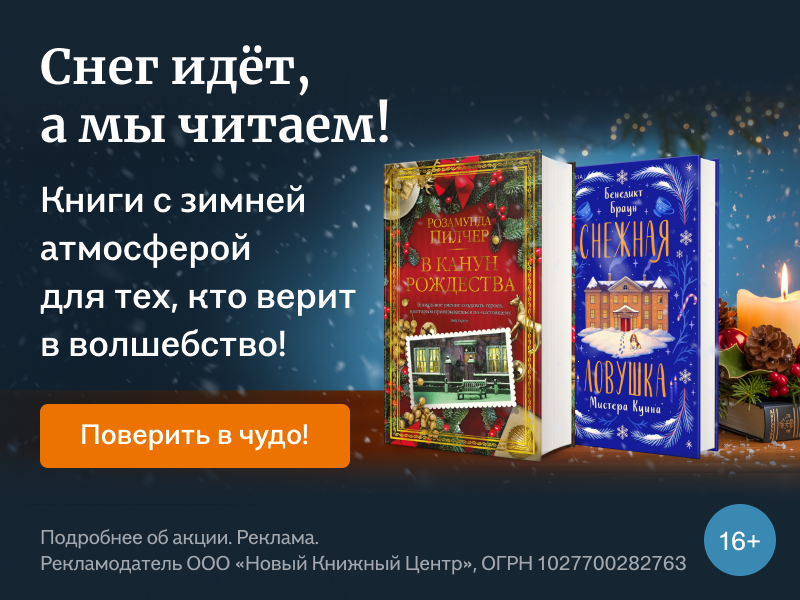 Снег идёт, а мы читаем!