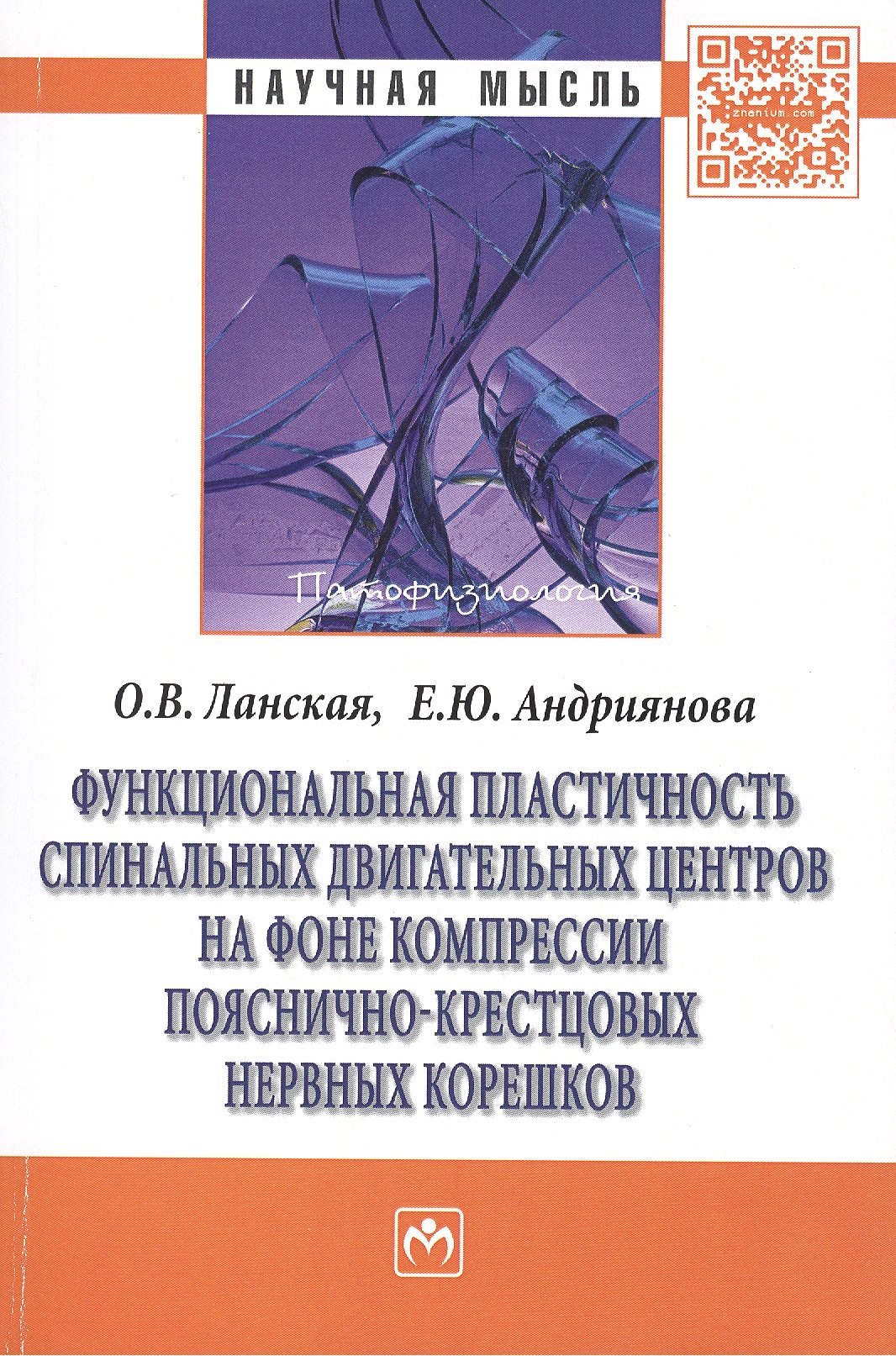 Функциональная пластичность спинальных двигательных центров на фоне компрессии пояснично-крестцовых нервных корешков: Монография
Функциональная пластичность спинальных двигательных центров на фоне компрессии пояснично-крестцовых нервных корешков: Монография