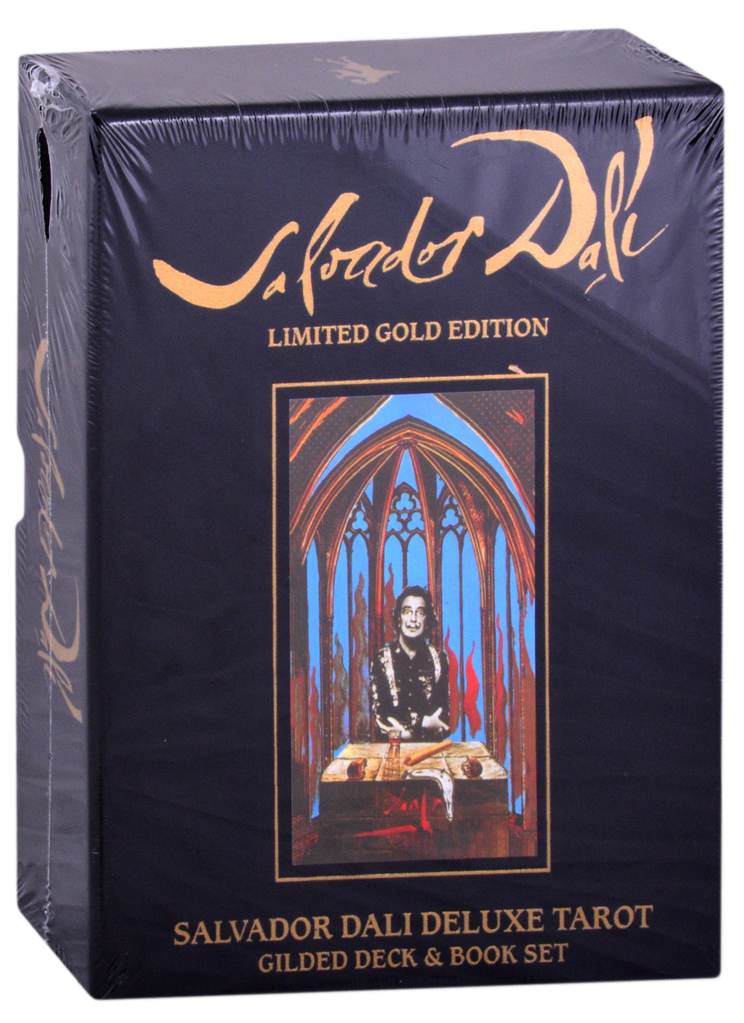 Salvador Dali tarot. Gold Edition / Таро Сальвадора Дали. Золотое издание (78 карт+ книга)
Salvador Dali tarot. Gold Edition / Таро Сальвадора Дали. Золотое издание (78 карт+ книга)