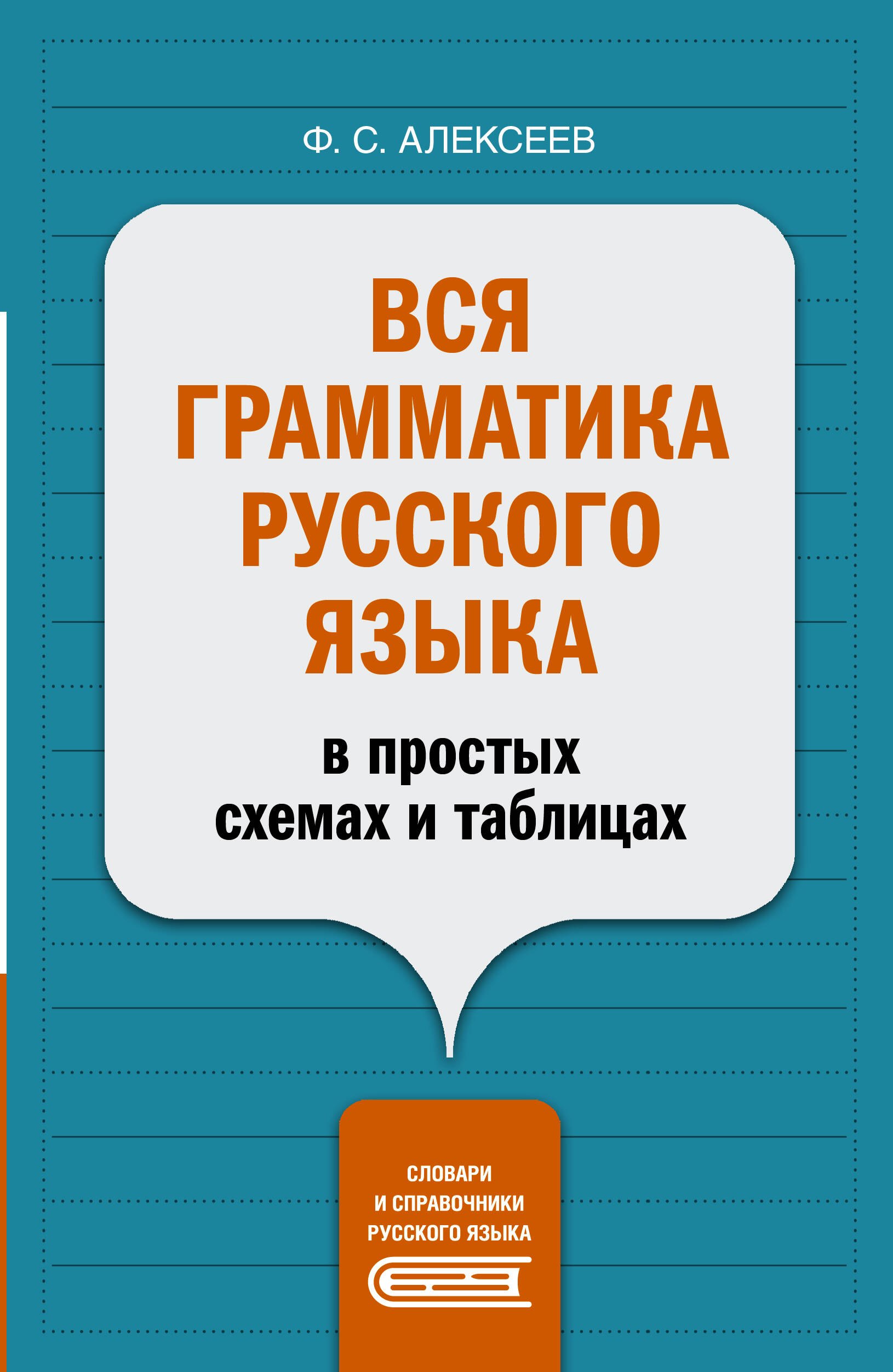 Вся грамматика русского языка в простых схемах и таблицах
Вся грамматика русского языка в простых схемах и таблицах