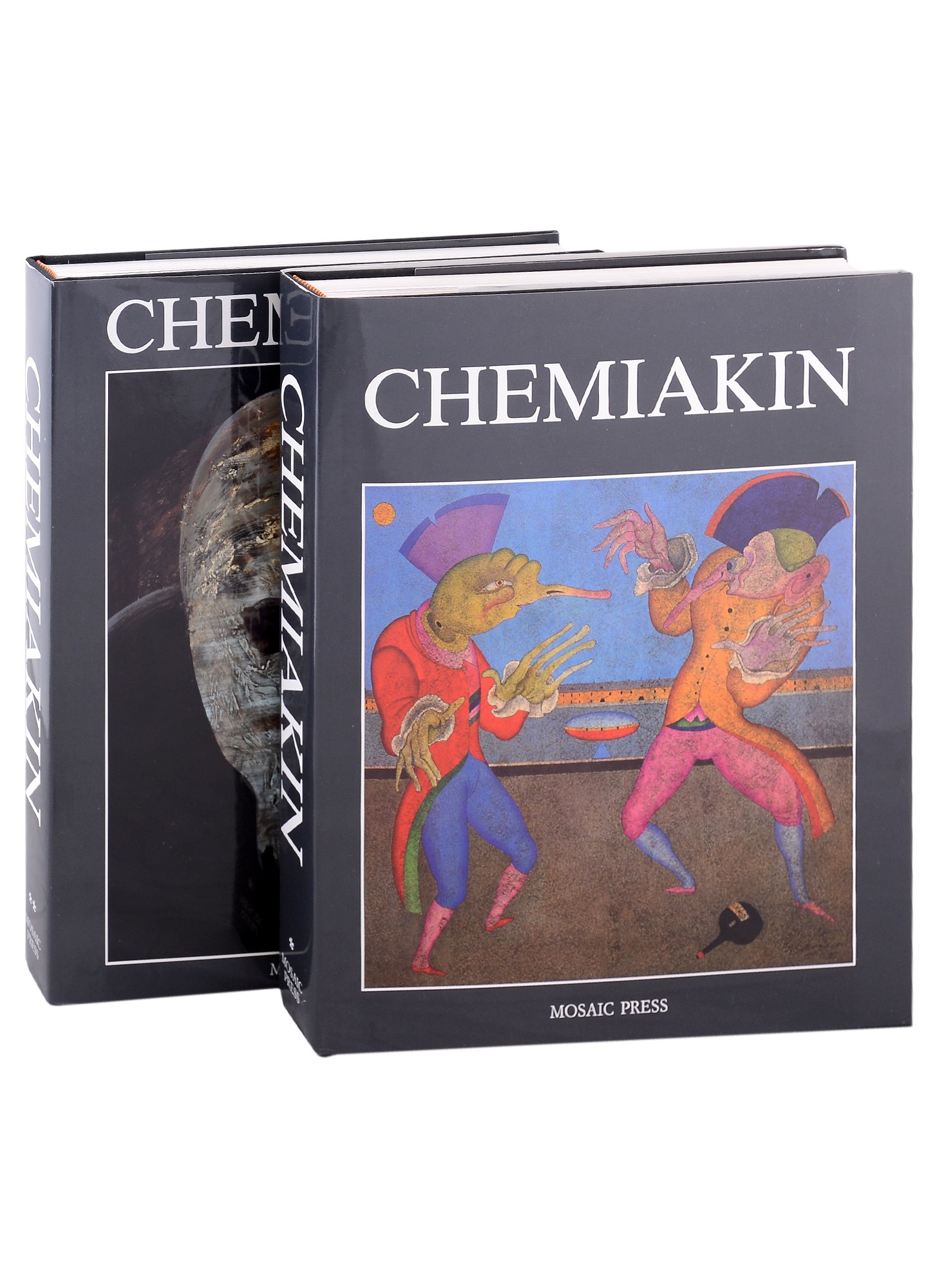Chemiakin: Petersburg Period, Paris Period. Transformation, New York Period. Шемякин: Альбом в двух томах (комплект из 2 книг)
Chemiakin: Petersburg Period, Paris Period. Transformation, New York Period. Шемякин: Альбом в двух томах (комплект из 2 книг)