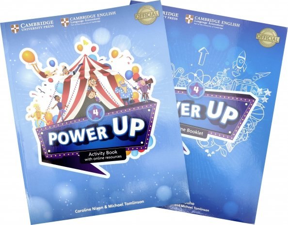 Power Up. Level 4. Activity Book With Online Resources And Home Booklet (комплект из 2-х книг)
Power Up. Level 4. Activity Book With Online Resources And Home Booklet (комплект из 2-х книг)