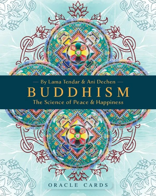 BUDDHISM ORACLE CARDS: THE SCIENCE OF PEACE AND HAPPINESS (52 карты+инструкция)