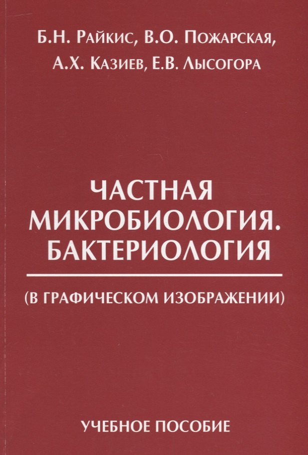 Частная микробиология Бактериология в графическом изображении Уч. пос. (м) Райкис