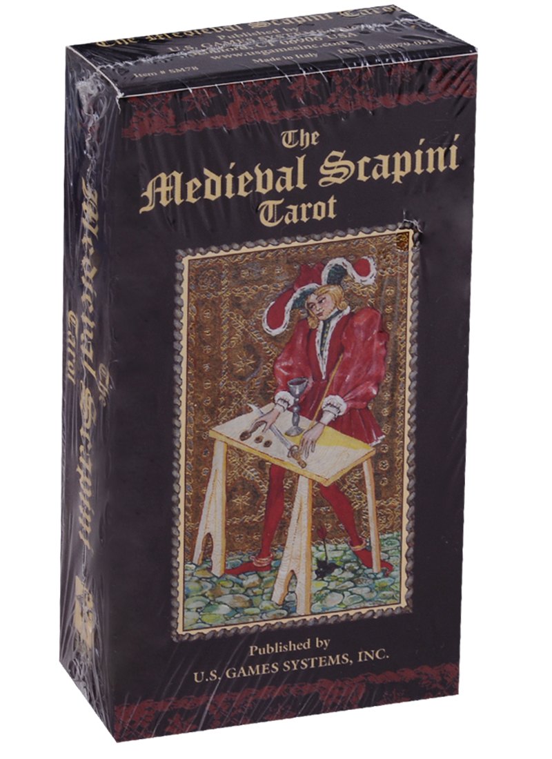 Таро Аввалон, Medieval Scapini Tarot Средневековое Таро Скарпини (карты+инструкция на англ. яз.) (коробка) (ПИ)
Таро Аввалон, Medieval Scapini Tarot Средневековое Таро Скарпини (карты+инструкция на англ. яз.) (коробка) (ПИ)