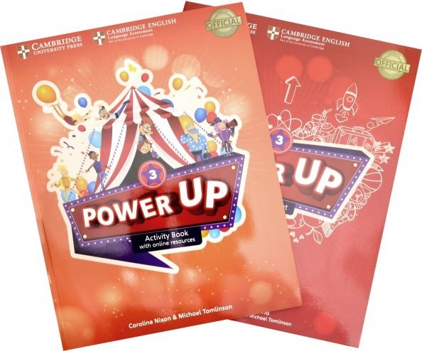 Power Up. Level 3. Activity Book With Online Resources And Home Booklet (комплект из 2-х книг)
Power Up. Level 3. Activity Book With Online Resources And Home Booklet (комплект из 2-х книг)