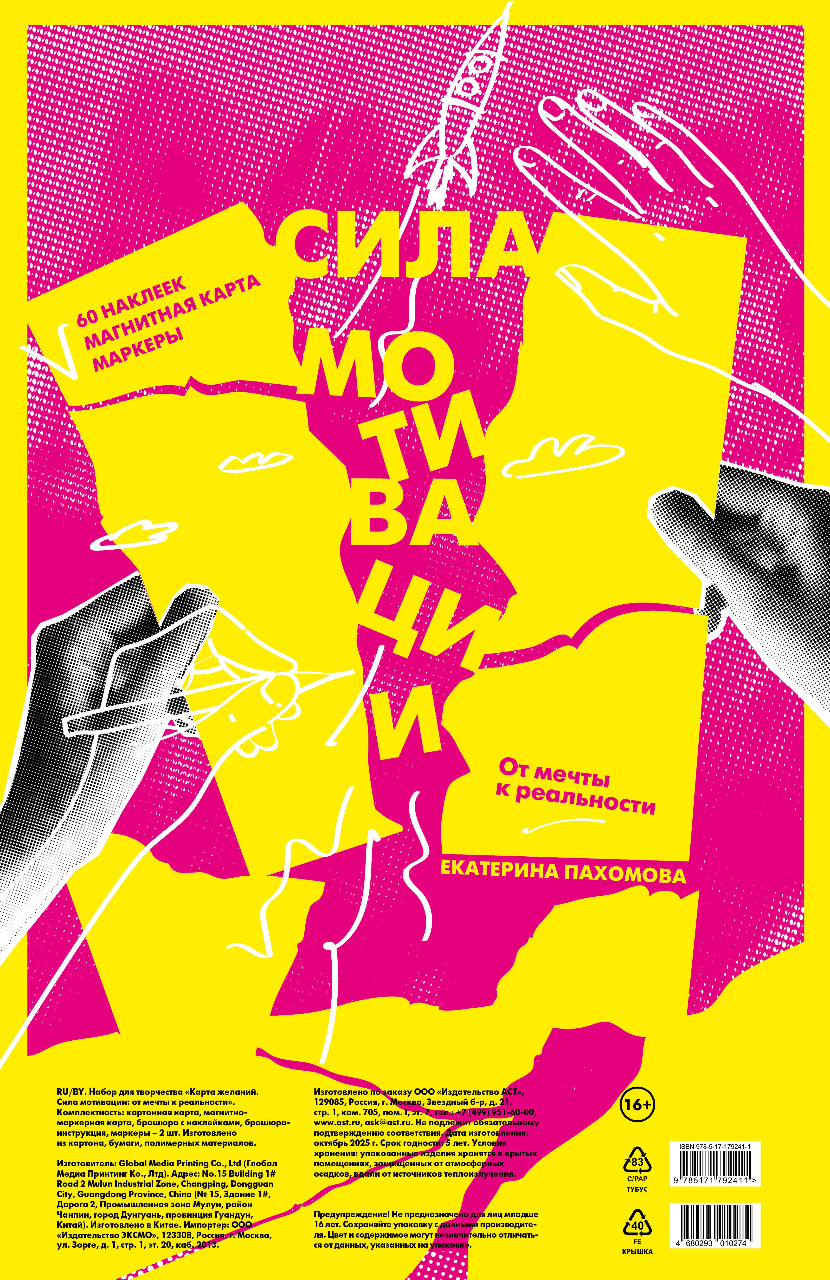 Сила мотивации: от мечты к реальности (карта желаний в тубусе)