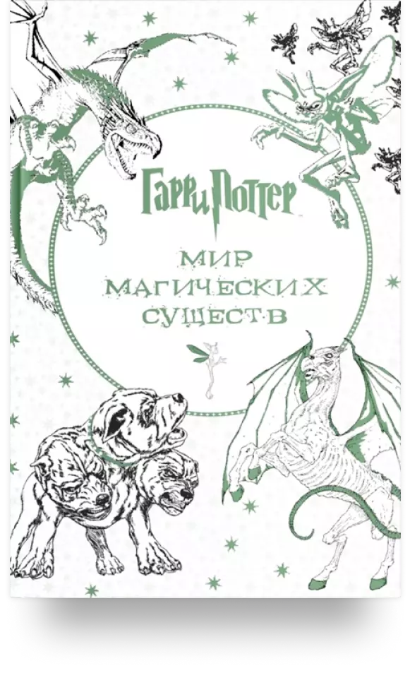 Книга «Гарри Поттер. Волшебная раскраска» Поляк К.М.