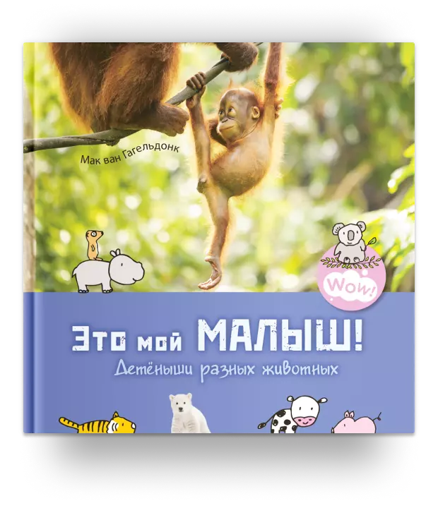 Это мой малыш! Детёныши разных животных