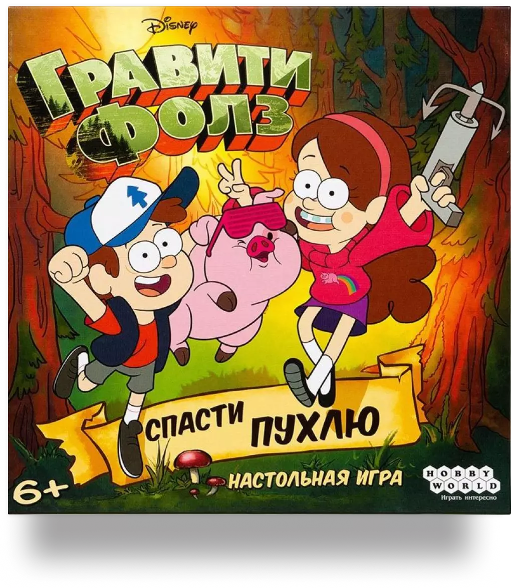 Настольная игра «Гравити Фолз: Спасти Пухлю», Hobby World