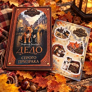 Дело Серого Призрака (кн.1) + стикерпак