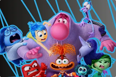 Книги как персонажи мультфильма «Головоломка»