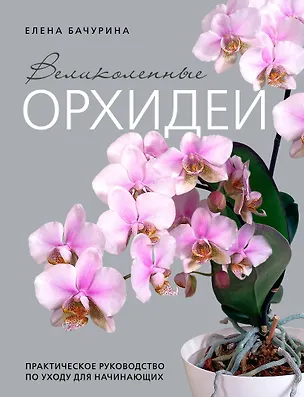 Книга Великолепные орхидеи. Практичное руководство по уходу для начинающих (Елена Бачурина)