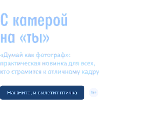 С камерой на «ты»