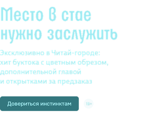 Место в стае нужно заслужить 