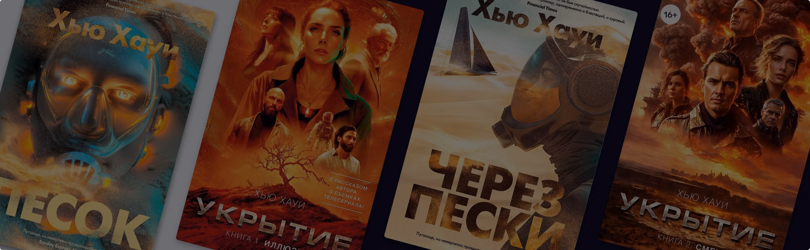 В каком порядке читать фантастику Хью Хауи