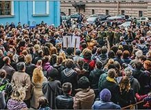 Певческий флэшмоб ко Дню Победы