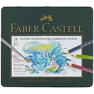 Акварельные карандаши «Albrecht Durer», Faber-Castell, 24 цвета — 219417 — 1