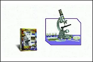 Микроскоп для школы (100х-900х) (8+) (9001PS) School Microsope Set ...