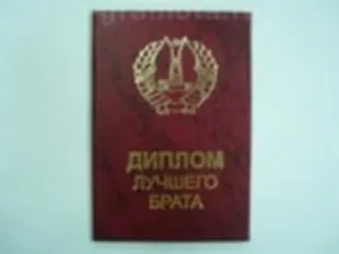 Диплом лучшего брата (AE0000295) (Мастер) (2304852) купить по низкой ...