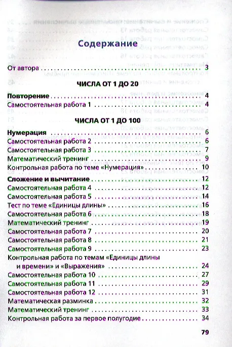 2 Самостоятельные и контрольные работы по математике: 2кл к УМК Моро ...