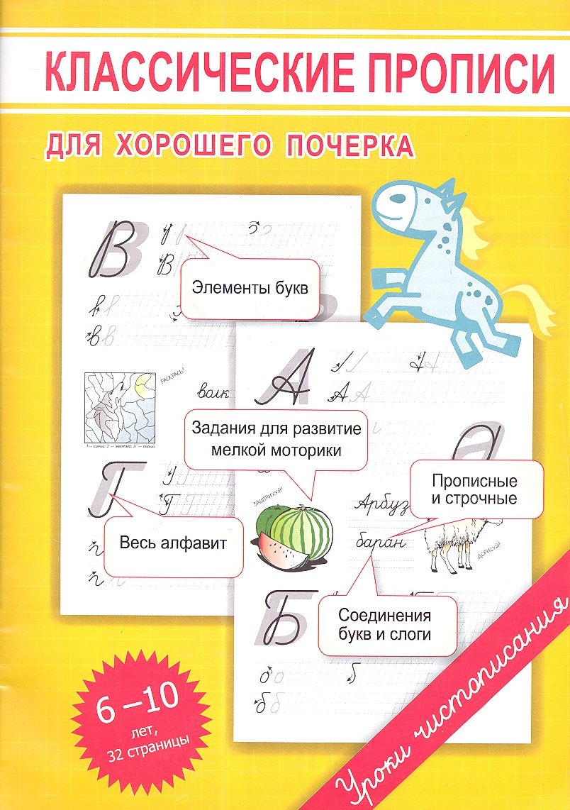 

Классические прописи для хорошего почерка