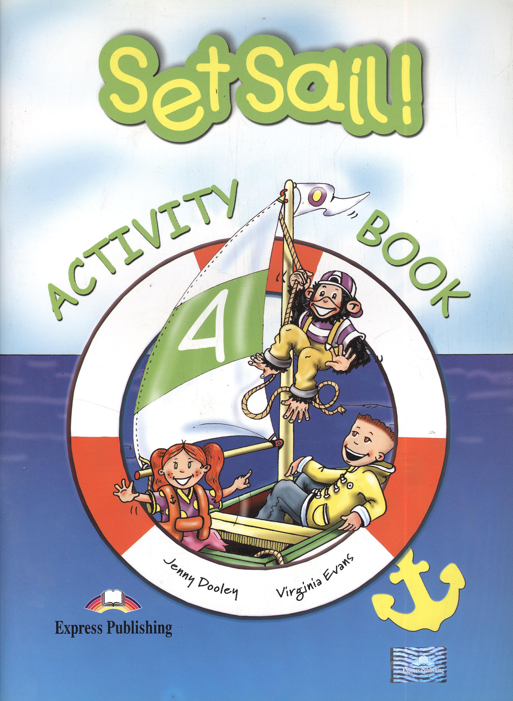 Дули Дженни Set Sail! 4. Activity Book set sail 4 pucture flashcards
