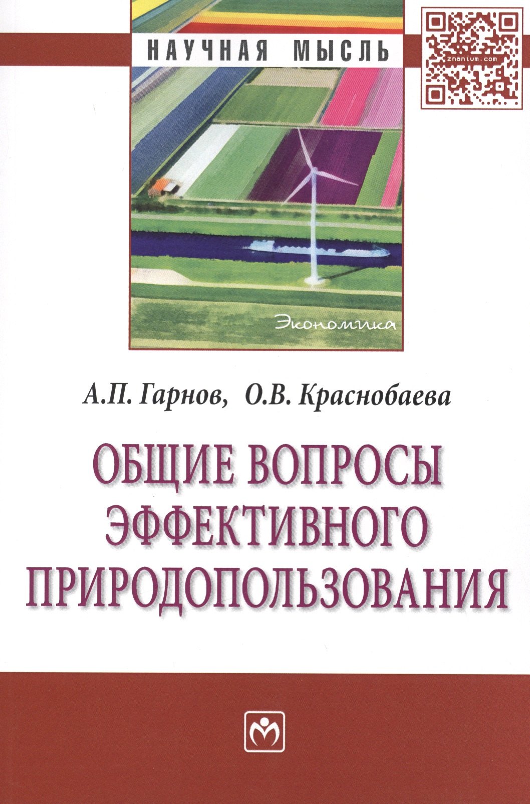 

Общие вопросы эффективного природопользования: Монография