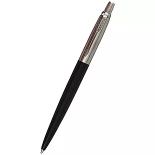 Ручка шариковая Parker, Jotter Bond Street Black CT, подарочная синяя — 242996 — 1