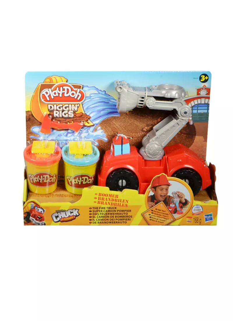 Игровой набор HASBRO, Play-Doh, Бумер: Пожарная машина (2456363) купить по  низкой цене в интернет-магазине «Читай-город»