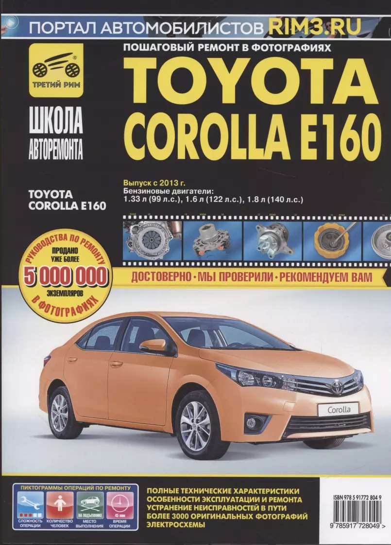 Руководство по ремонту Corolla - Toyota Corolla клуб Россия