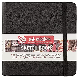 Скетчбук 80 листов "Art Creation" черный — 246938 — 1