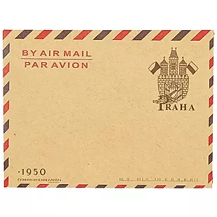 Набор конвертов авиа-париж 10*7.5 см — 2493853 — 1