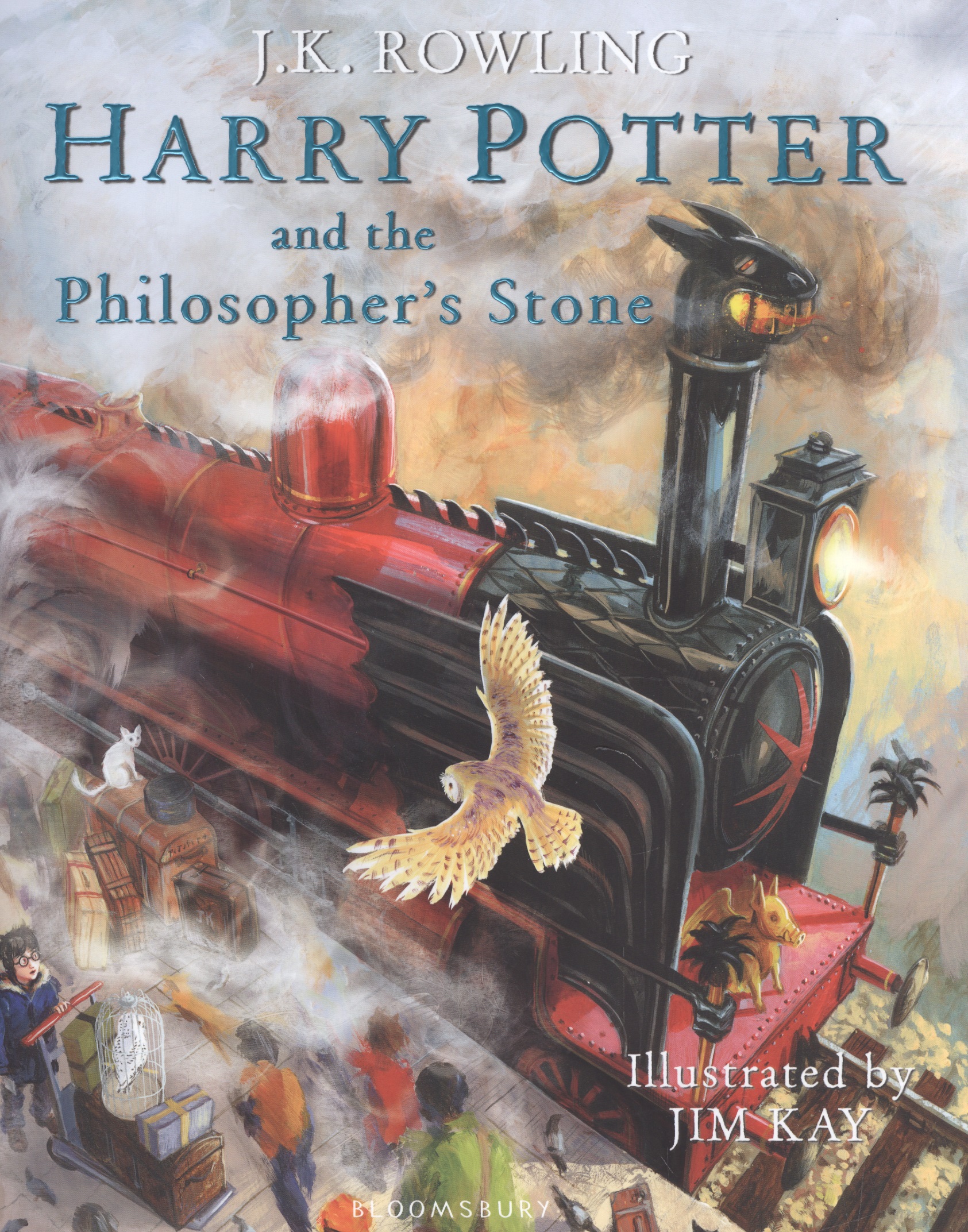 Роулинг Джоан Кэтлин Harry Potter and the Philosophers Stone: Illustrated Edition роулинг джоан кэтлин the harry potter wizarding almanac