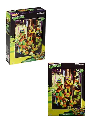 Пазл Черепашки Ниндзя 7 Step puzzle 120эл 16,5*23см 5137 «Читай-город»