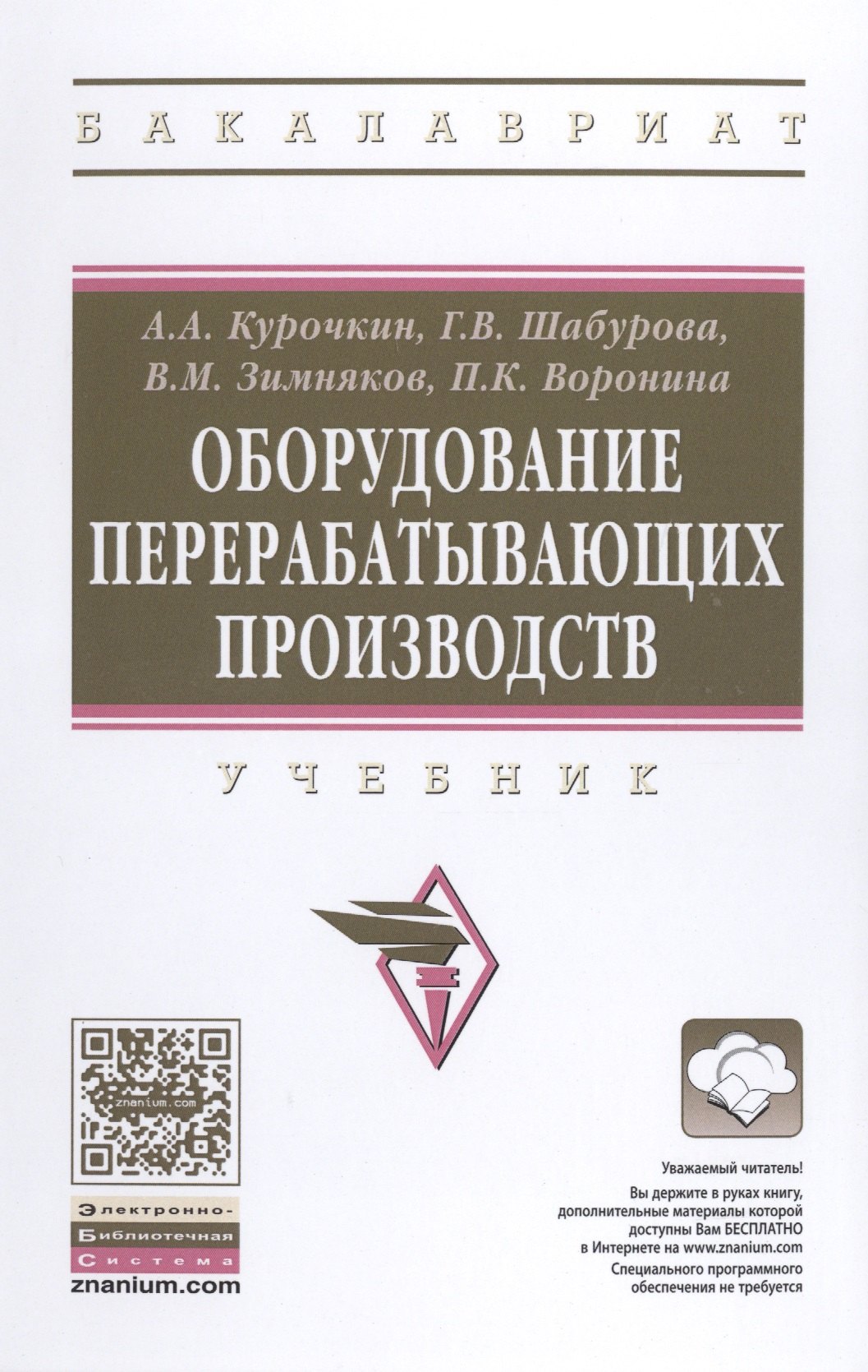 

Оборудование перерабатывающих производств