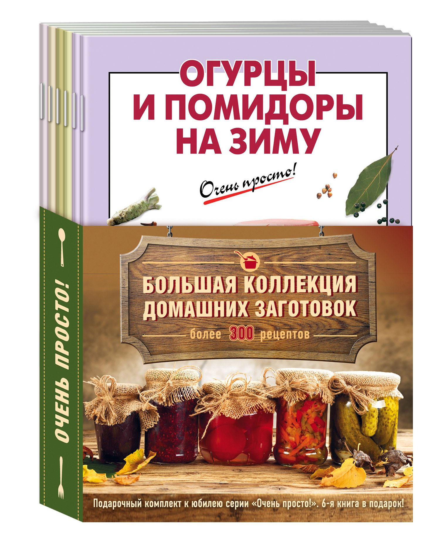 

Большая коллекция домашних заготовок 6кн. (компл. 6тт.) (мОчП) (упаковка)