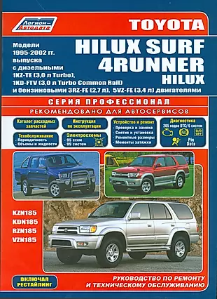 Toyota HiLux Surf 4Runner HiLux Мод. 1995-2002 гг. вып. с дизельн. 1KZ-TE (мПрофессионал) — 2533797 — 1