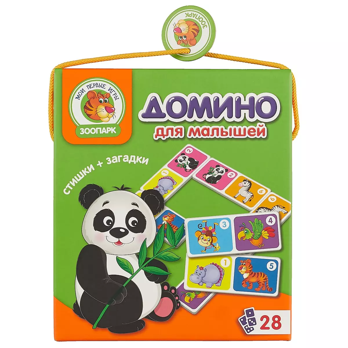 Игра настольная, ТМ Vladi Toys, Зоопарк Домино (2546963) купить по низкой  цене в интернет-магазине «Читай-город»