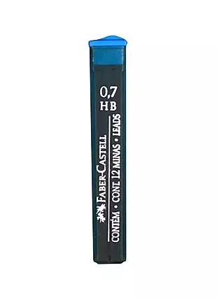 Грифели для механических карандашей Faber-Castell "Polymer", 12шт., 0,7мм, HB — 255900 — 1
