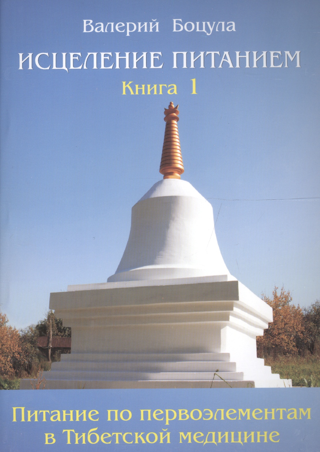 цена Боцула Валерий Исцеление питанием. Книга 1. Питание по первоэлементам в тибетской медицине