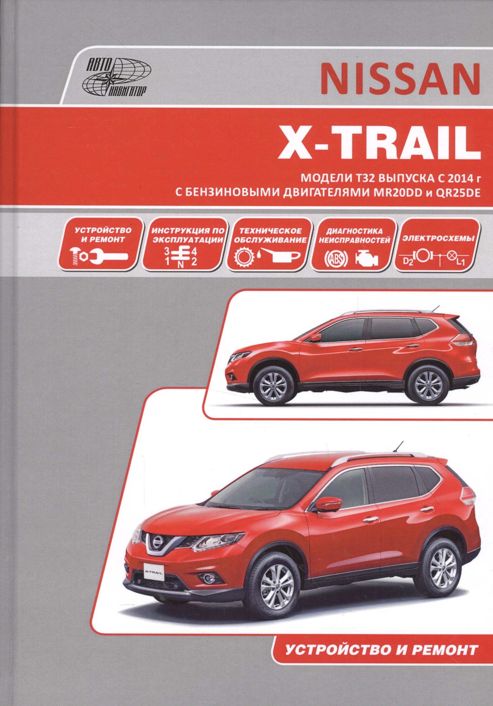 

Nissan X-Trail Модели T32 вып. с 2014 г. Рук-во по экспл. устр. тех. обс. рем.