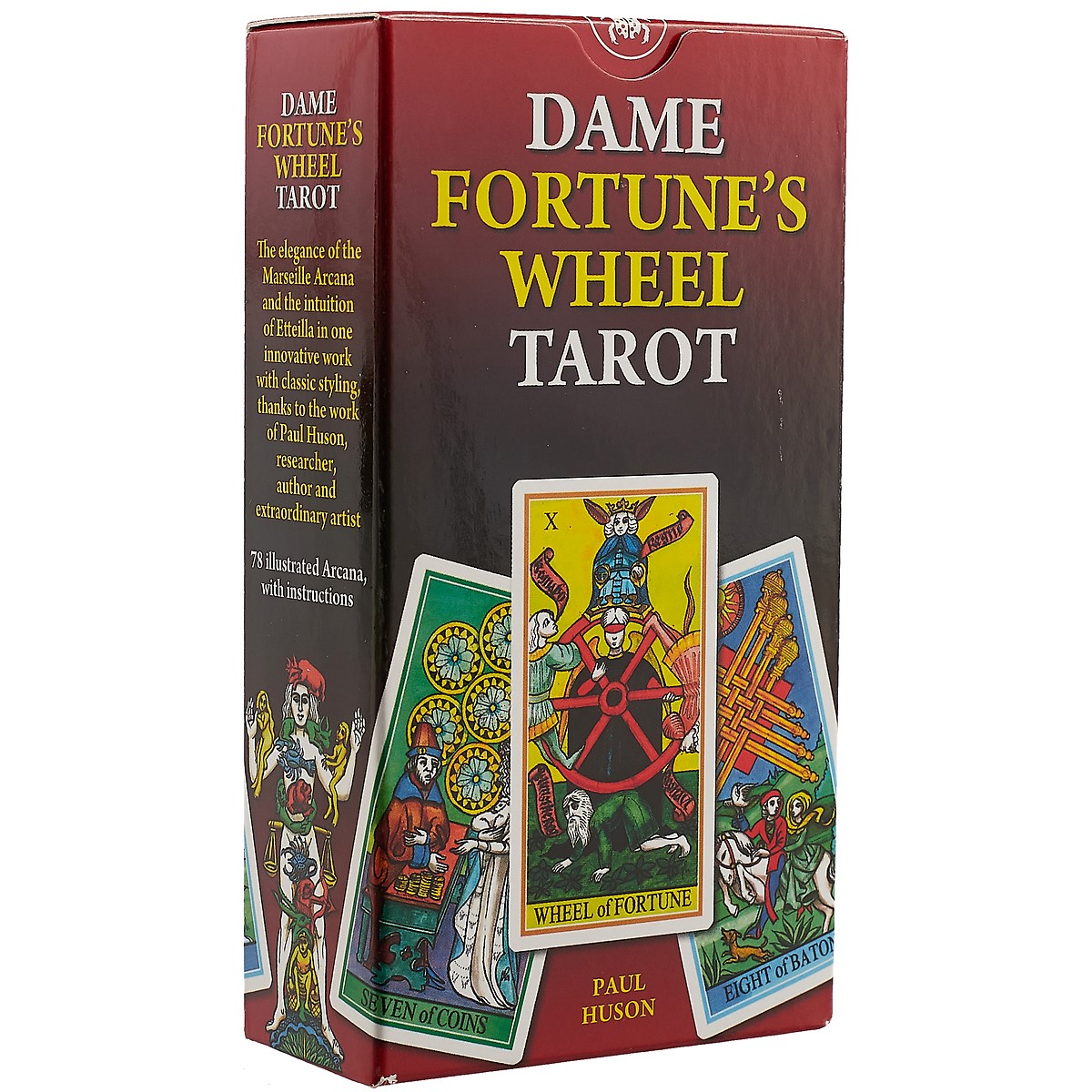 Хьюсон Пол Таро «Dame Fortune`s Wheel» trevisan g таро ренессанса 78 карт инструкция