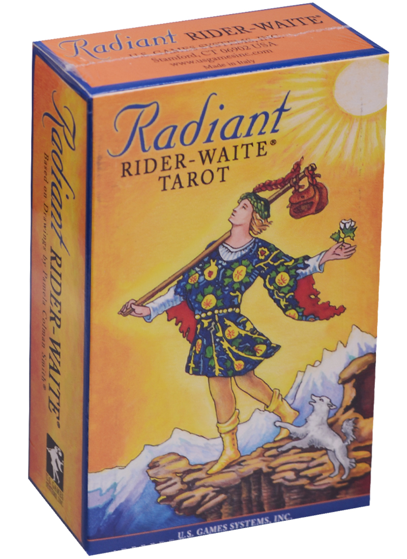 Radiant Rider-Waite tarot universal waite tarot универсальное таро уэйта в жестяной коробке