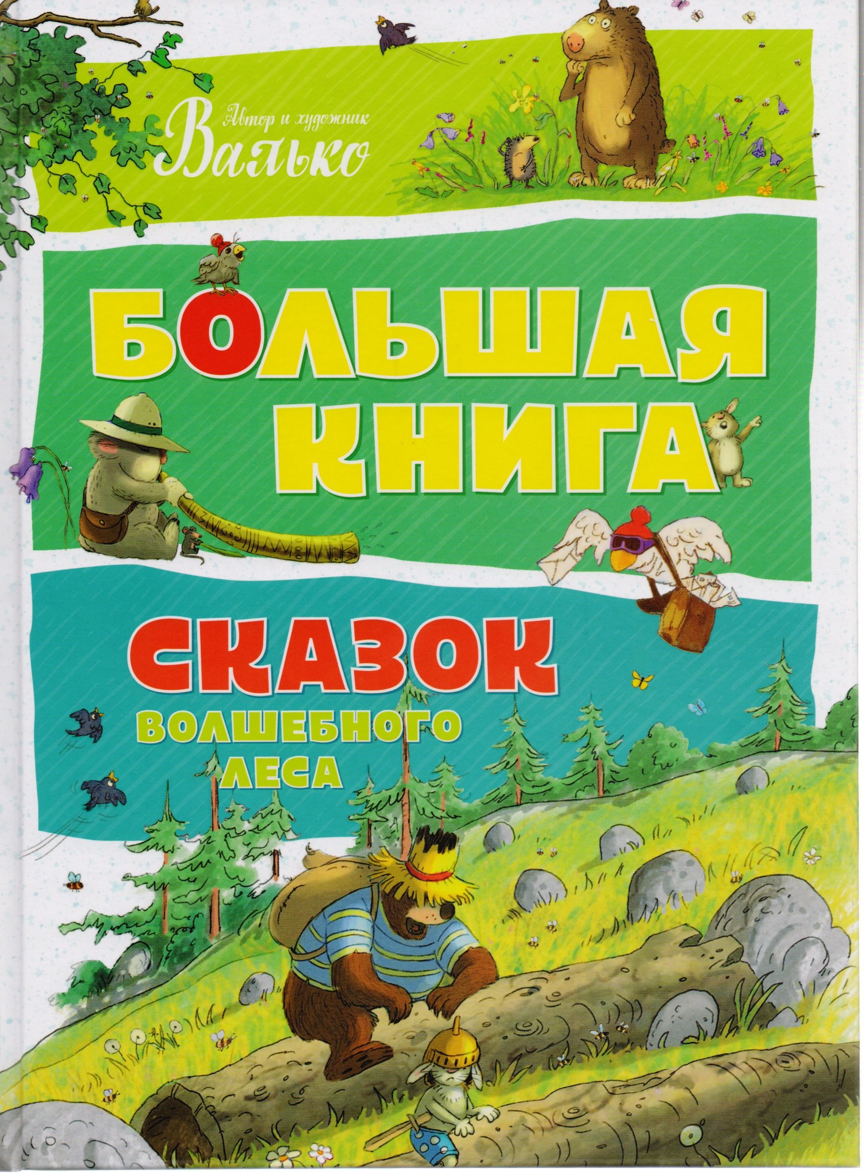 

Большая книга сказок волшебного леса
