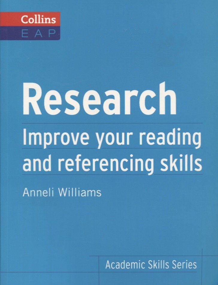 

Research. Improve your reading and referencing skills B2+