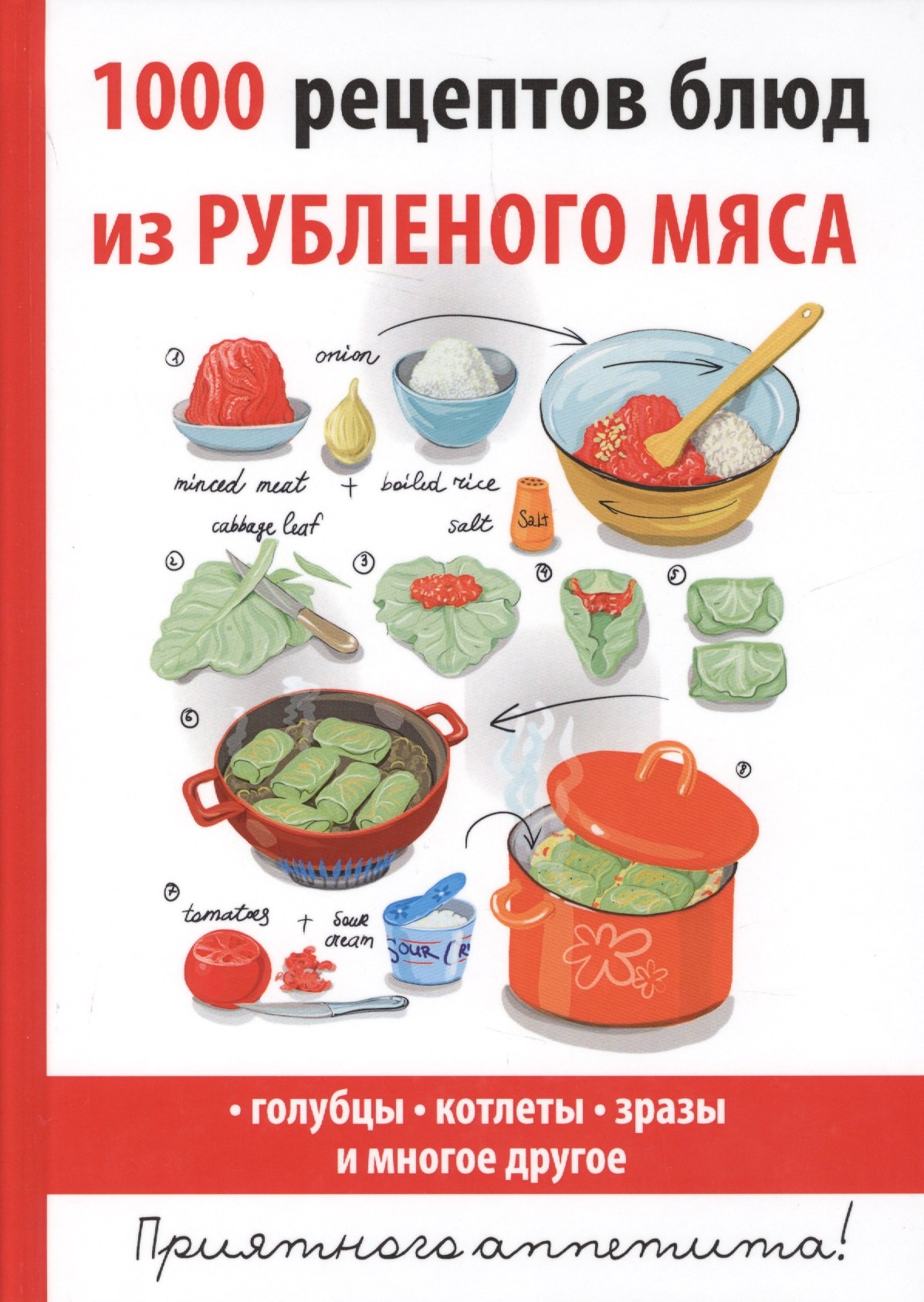 

1000 рецептов блюд из рубленого мяса