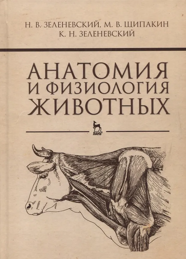 Анатомия и физиология животных: Учебник (Николай Зеленевский) - купить ...