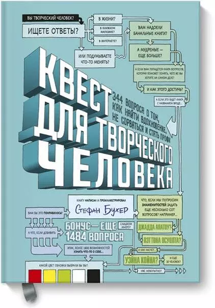 Бухер Стефан - Квест для творческого человека. 344 вопроса о том, как найти вдохновение, не сорваться и стать профи