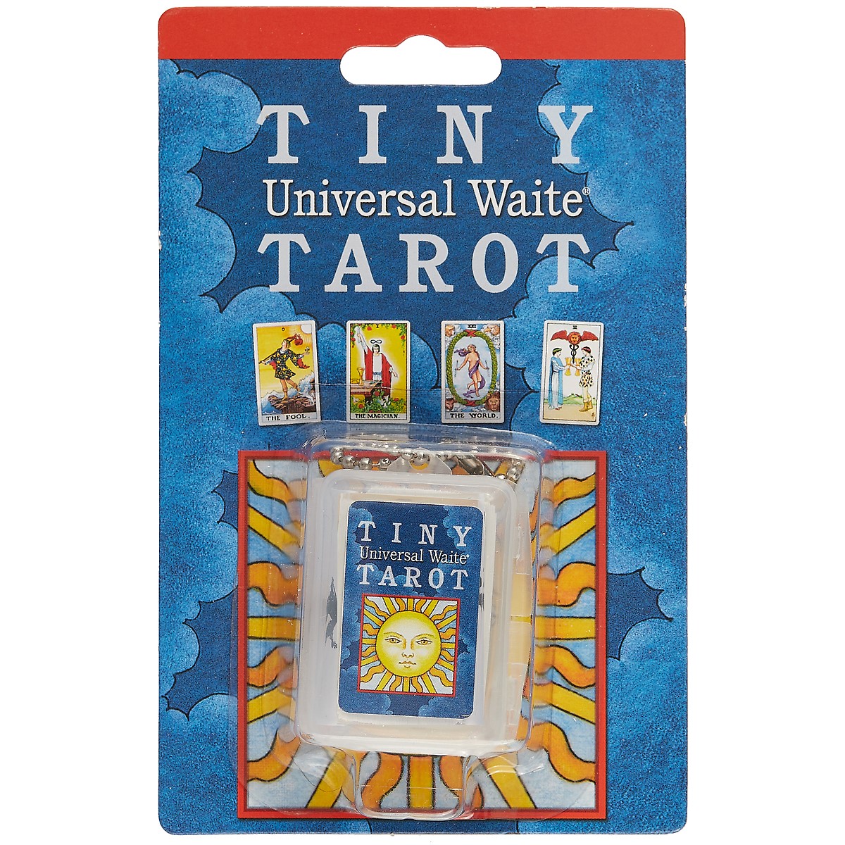 Edward Waite A. Таро Аввалон, Universal Waite Tarot Key Chain Универсальное Таро Уэйта брелок для ключей (карты+инструкция на англ